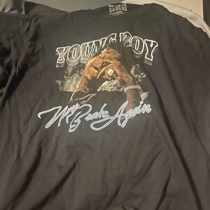 NBA youngboy graphic t shirt